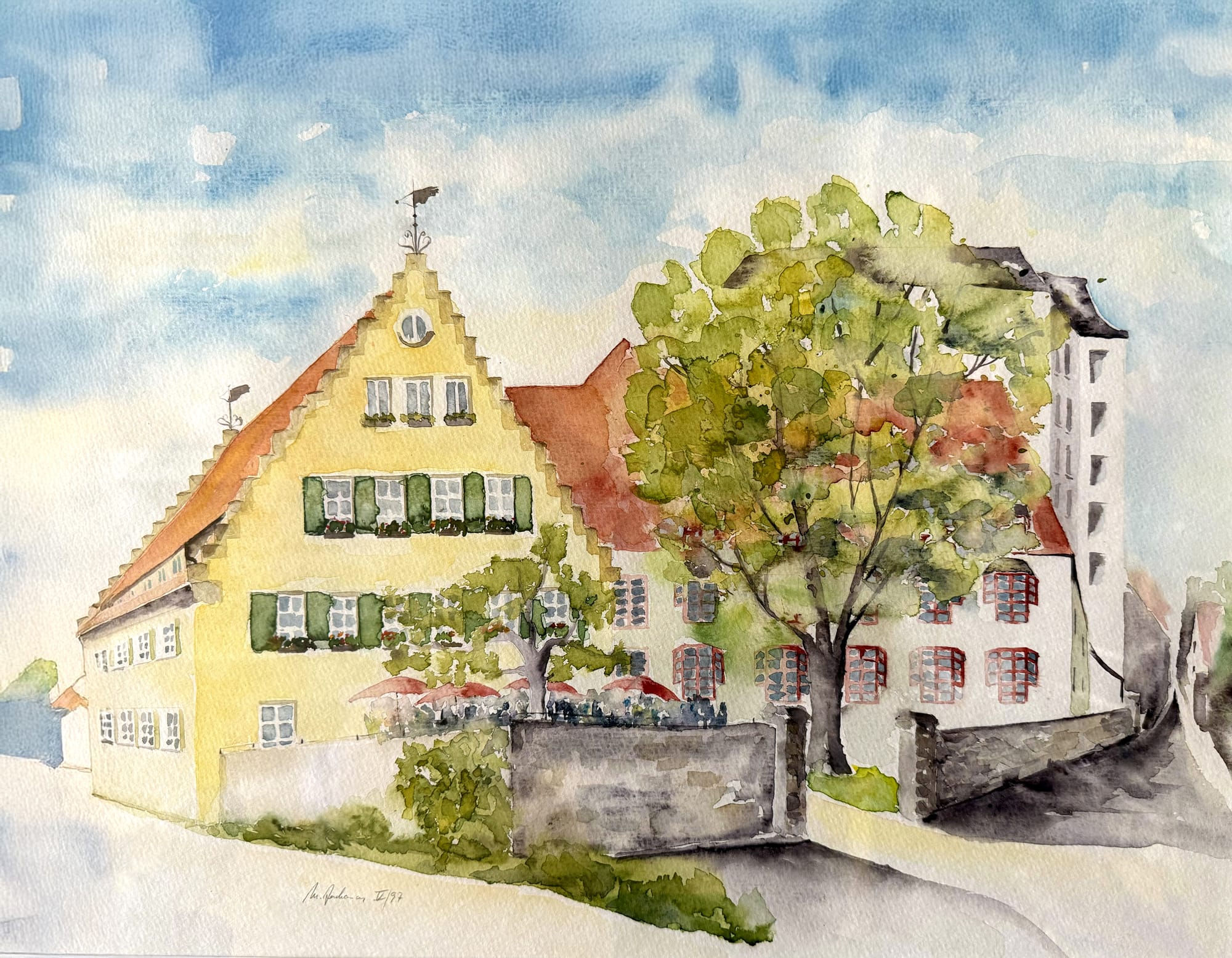 Aquarellbild